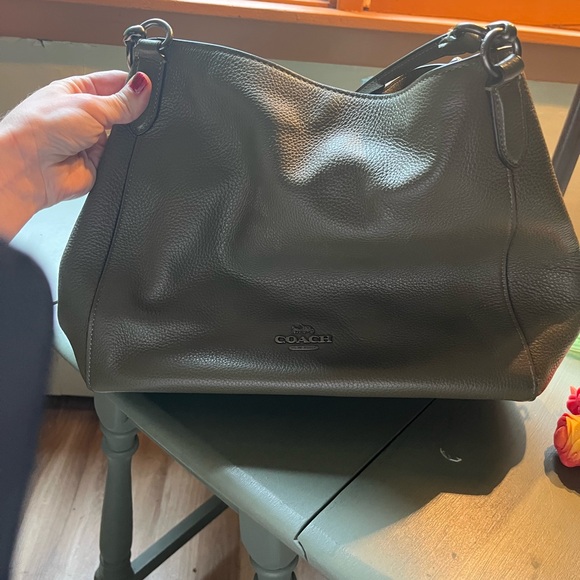 Coach Olive Green Shoulder Bag - Picture 8 of 8